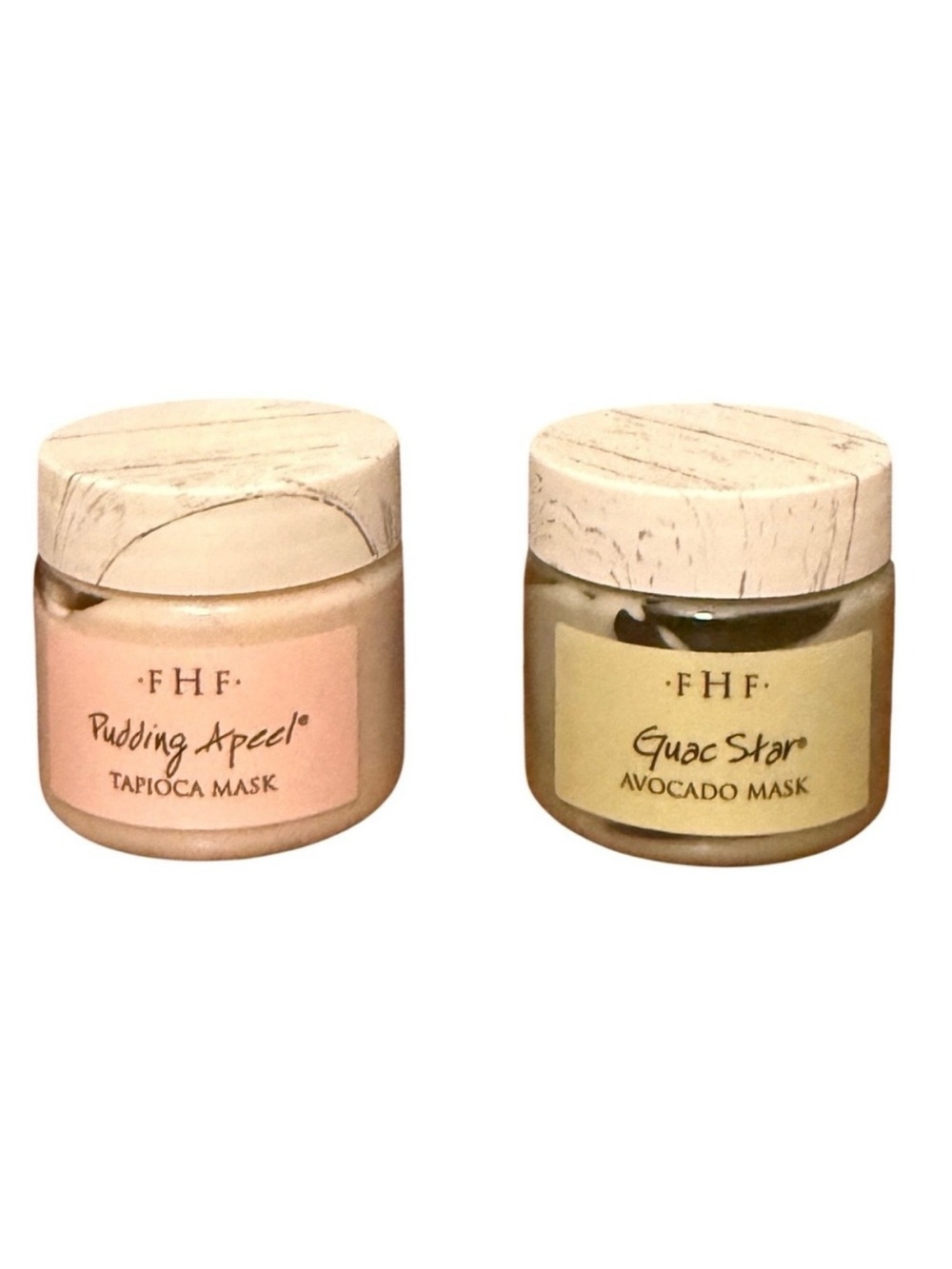 FarmHouse Fresh Mask Duo Pudding Apeel Tapioca + Guac Star Avocado Mask NEW FHF